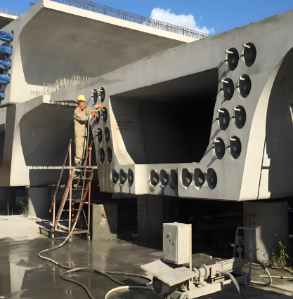 和静压浆料施工流程及注意事项